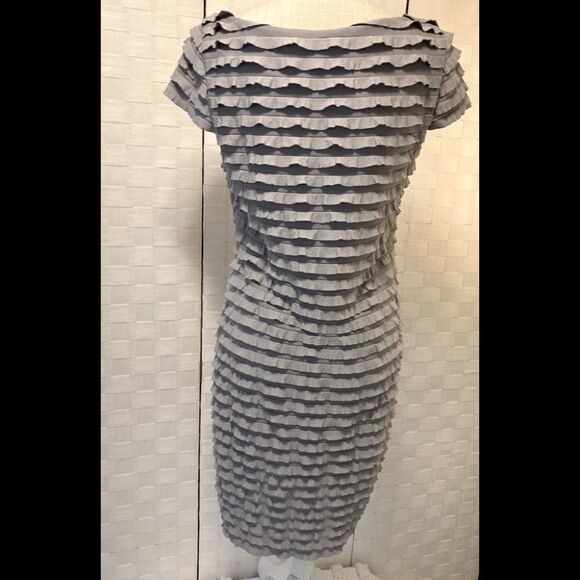 Banana Republic Gray Dress Medium - Picture 3 of 6